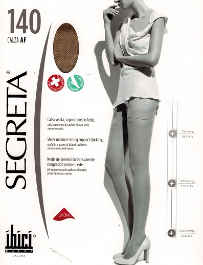 Ibici Segreta 140 Thigh High BAS (Use with suspendor belt) Medical